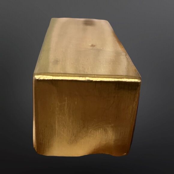 Open Box Vintage Mini AVON Acorn Handheld Vanity Mirror 4” W/ Original Box - Picture 5 of 6